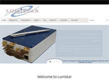 Tablet Screenshot of lumi-star.com